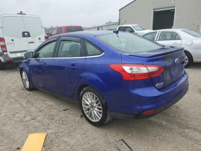 1FADP3J29DL104253 - 2013 FORD FOCUS TITANIUM BLUE photo 2