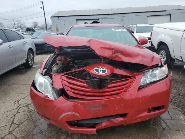 4T4BE46K69R118488 - 2009 TOYOTA CAMRY BASE RED photo 5