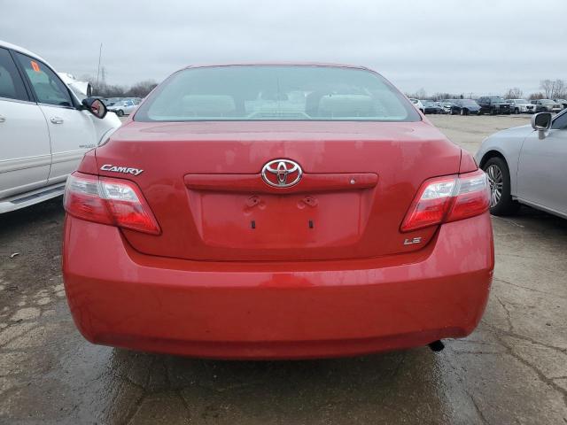 4T4BE46K69R118488 - 2009 TOYOTA CAMRY BASE RED photo 6