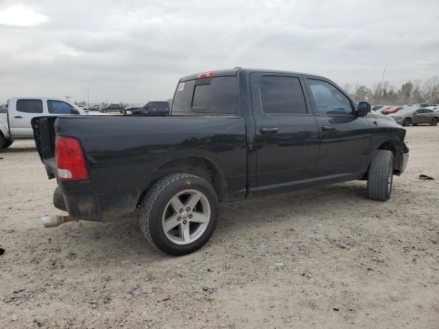 1D7RB1CT3AS148099 - 2010 DODGE RAM 1500 BLACK photo 3