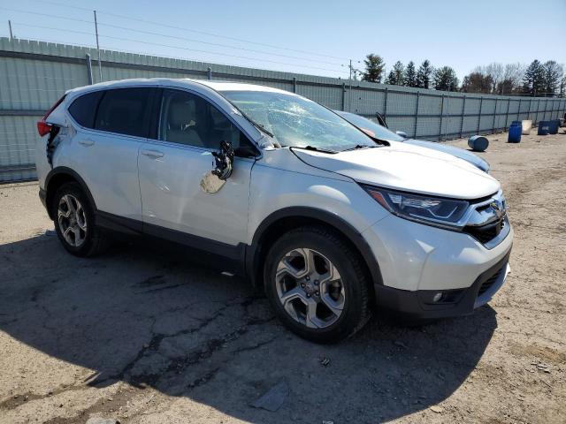 2HKRW2H89HH632974 - 2017 HONDA CR-V EXL WHITE photo 4