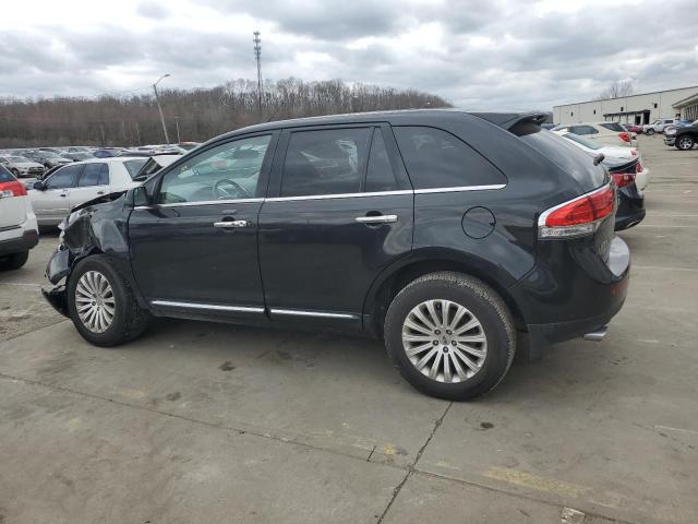 2LMDJ8JK8DBL30289 - 2013 LINCOLN MKX BLACK photo 2