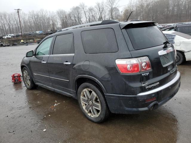 1GKKVTED3BJ291280 - 2011 GMC ACADIA DENALI BLACK photo 2