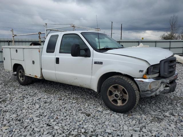 1FTNX20L52EA37171 - 2002 FORD F250 SUPER DUTY WHITE photo 4