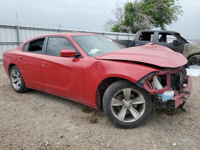 2C3CDXBG4GH174605 - 2016 DODGE CHARGER SE RED photo 4