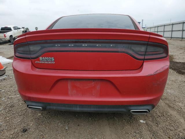 2C3CDXBG4GH174605 - 2016 DODGE CHARGER SE RED photo 6