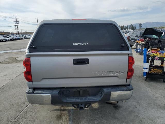 5TFTY5F18EX008543 - 2014 TOYOTA TUNDRA DOUBLE CAB SR/SR5 SILVER photo 6