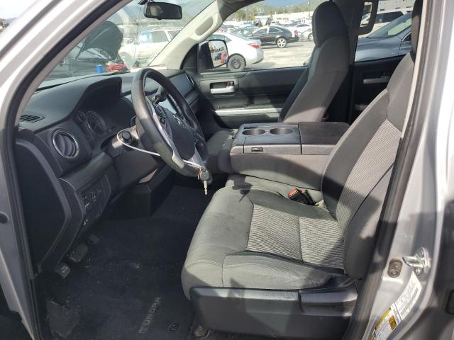 5TFTY5F18EX008543 - 2014 TOYOTA TUNDRA DOUBLE CAB SR/SR5 SILVER photo 7