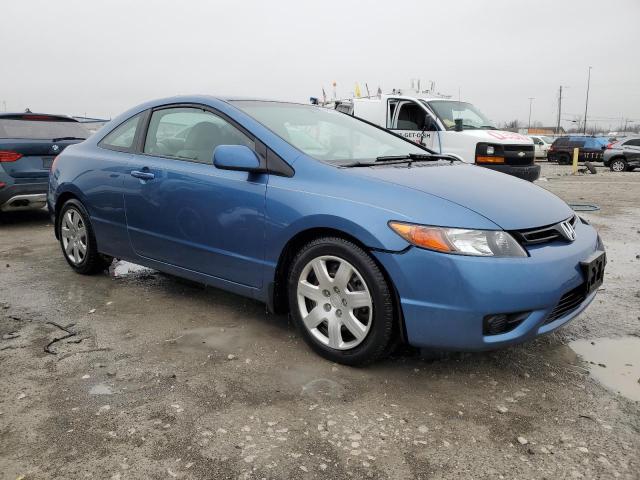 2HGFG12668H531595 - 2008 HONDA CIVIC LX BLUE photo 4