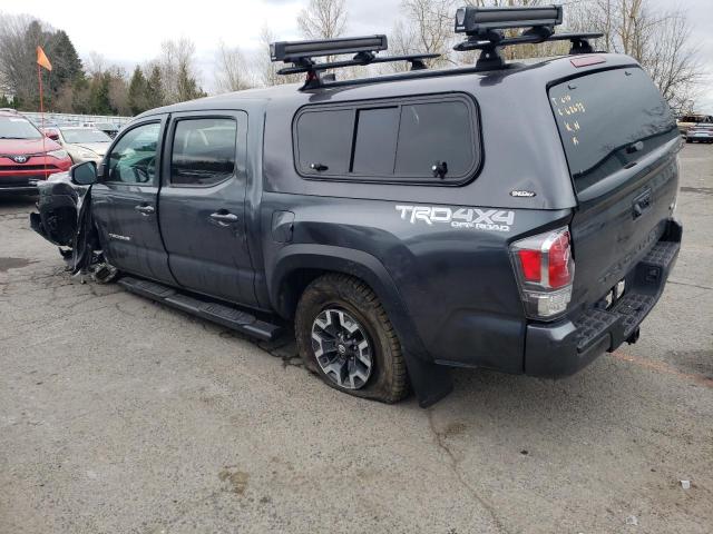 3TMCZ5AN3PM534143 - 2023 TOYOTA TACOMA DOUBLE CAB GRAY photo 2