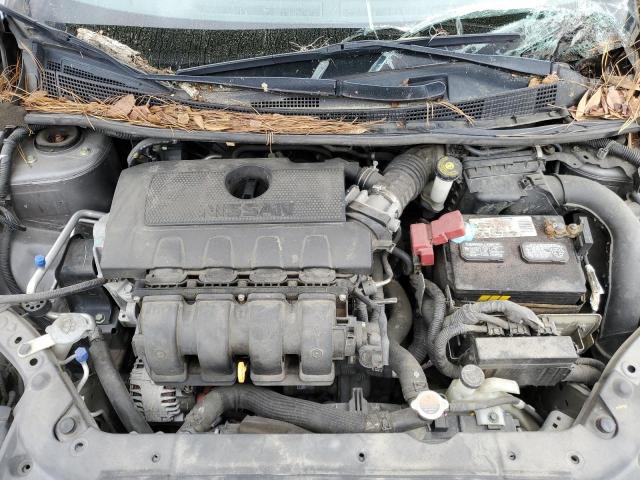 3N1AB7AP6HY328224 - 2017 NISSAN SENTRA S GRAY photo 11