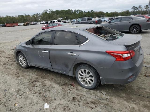 3N1AB7AP6HY328224 - 2017 NISSAN SENTRA S GRAY photo 2