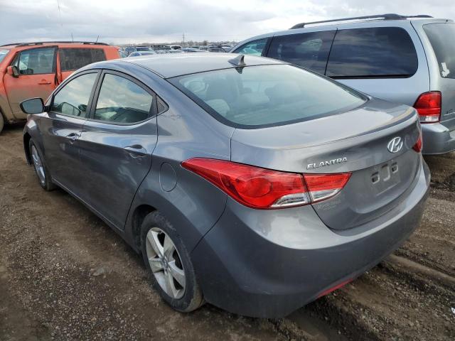 5NPDH4AE7CH077001 - 2012 HYUNDAI ELANTRA GLS SILVER photo 2