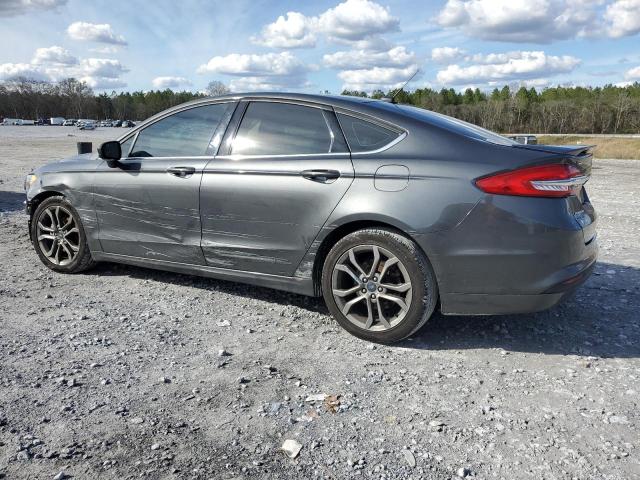 3FA6P0G77HR211948 - 2017 FORD FUSION S GRAY photo 2