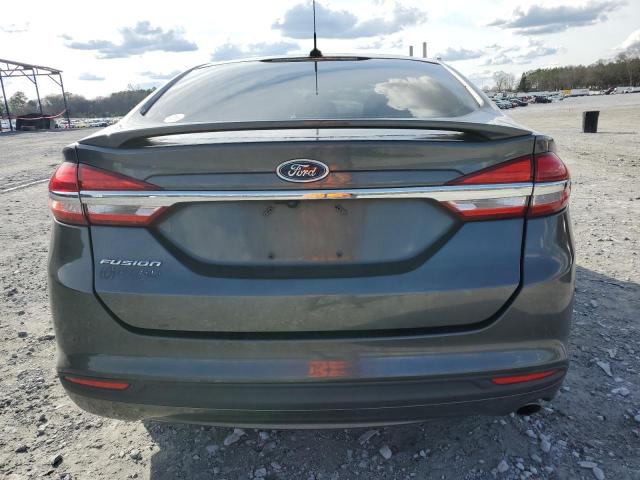 3FA6P0G77HR211948 - 2017 FORD FUSION S GRAY photo 6