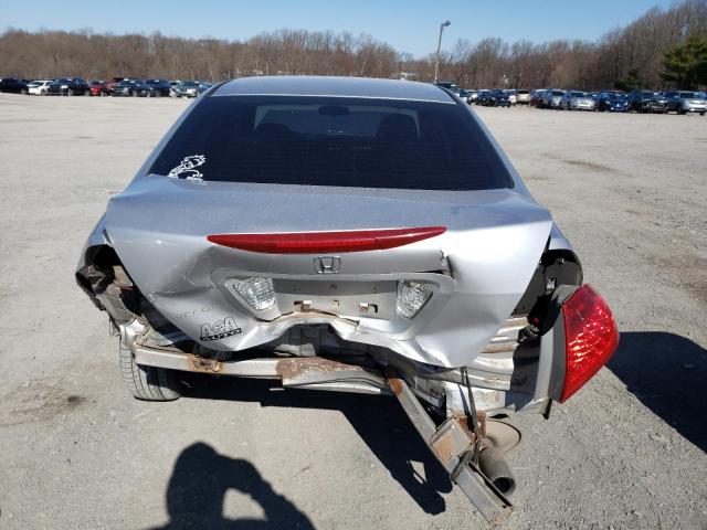 1HGCM56116A155062 - 2006 HONDA ACCORD VALUE SILVER photo 6