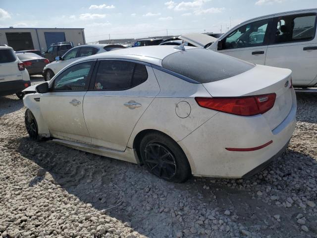 KNAGM4A77F5641662 - 2015 KIA OPTIMA LX WHITE photo 2