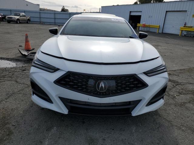 19UUB5F51PA005726 - 2023 ACURA TLX TECH A WHITE photo 5