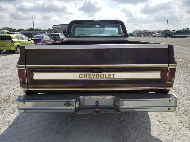 CCL247F310271 - 1977 CHEVROLET 1/2 TON BROWN photo 6