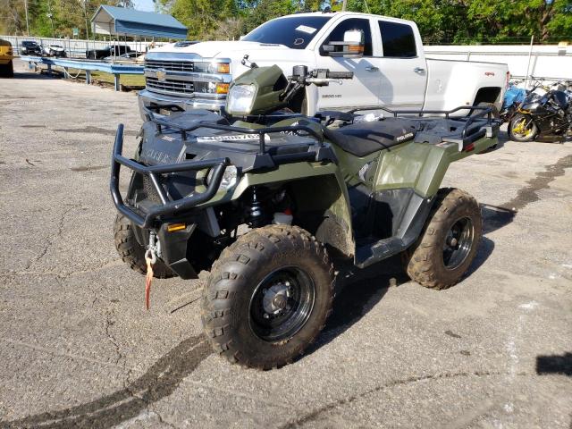 4XASEA575KA289614 - 2019 POLARIS SPORTSMAN 570 GREEN photo 2