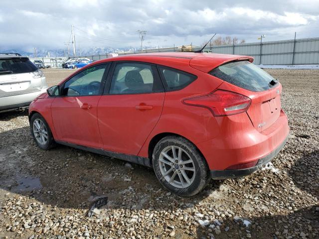 1FADP3K27HL277130 - 2017 FORD FOCUS SE RED photo 2