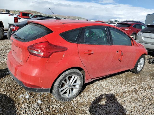 1FADP3K27HL277130 - 2017 FORD FOCUS SE RED photo 3