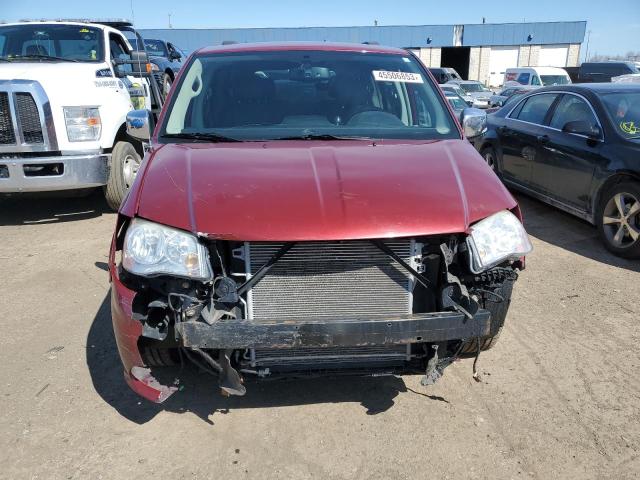 2C4RC1CG9DR616126 - 2013 CHRYSLER TOWN & COU TOURING L RED photo 5