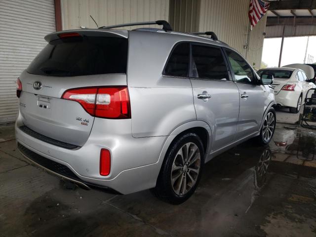 5XYKW4A76FG551644 - 2015 KIA SORENTO SX SILVER photo 3