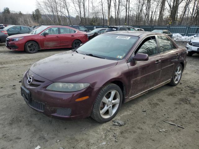 1YVHP80D185M08659 - 2008 MAZDA 6 S BURGUNDY photo 1