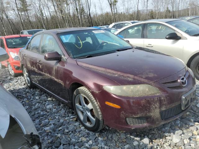 1YVHP80D185M08659 - 2008 MAZDA 6 S BURGUNDY photo 4