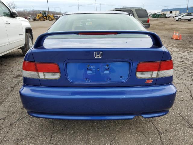 1HGEM1158YL129237 - 2000 HONDA CIVIC SI BLUE photo 6