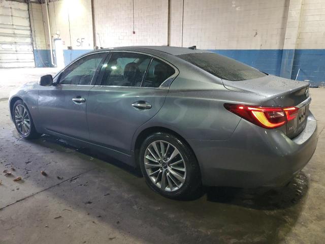 JN1EV7AR5JM439494 - 2018 INFINITI Q50 LUXE SILVER photo 2