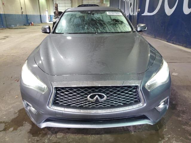 JN1EV7AR5JM439494 - 2018 INFINITI Q50 LUXE SILVER photo 5