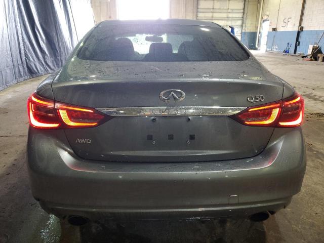 JN1EV7AR5JM439494 - 2018 INFINITI Q50 LUXE SILVER photo 6