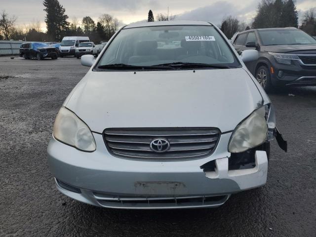 JTDBR32E842018734 - 2004 TOYOTA COROLLA CE SILVER photo 5