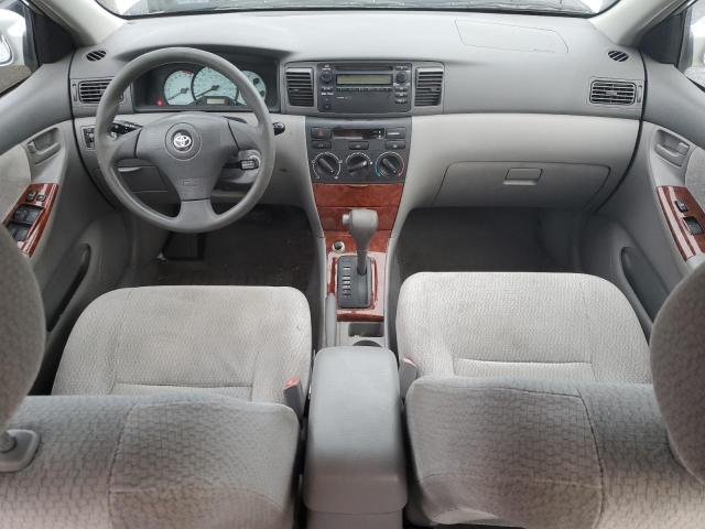 JTDBR32E842018734 - 2004 TOYOTA COROLLA CE SILVER photo 8