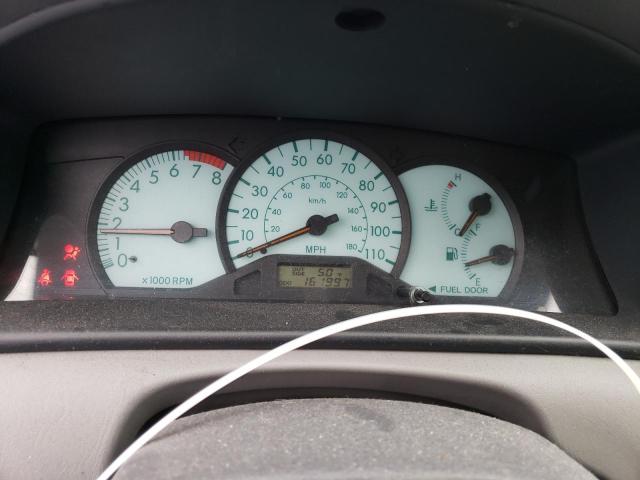 JTDBR32E842018734 - 2004 TOYOTA COROLLA CE SILVER photo 9