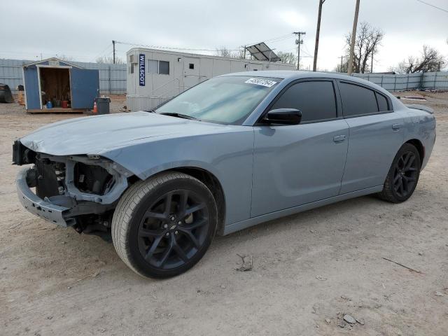 2C3CDXBG8MH659874 - 2021 DODGE CHARGER SXT GRAY photo 1