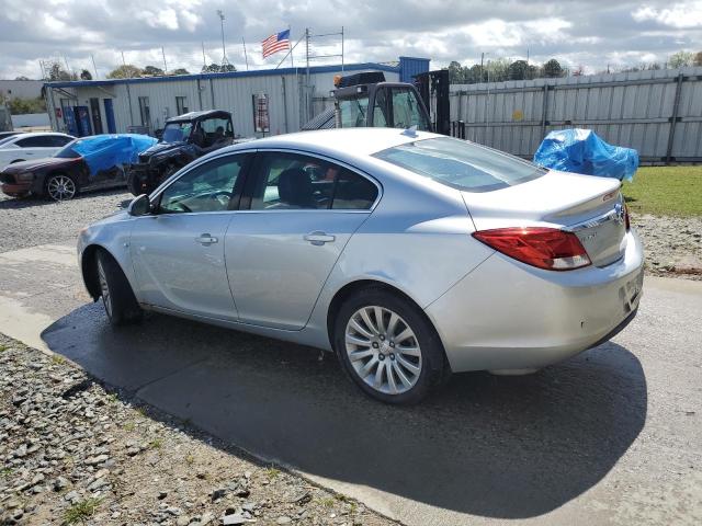 2G4GN5EC8B9209992 - 2011 BUICK REGAL CXL GRAY photo 2