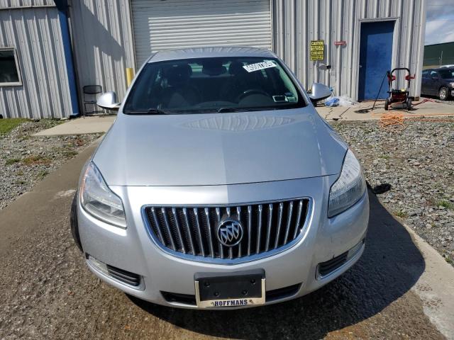 2G4GN5EC8B9209992 - 2011 BUICK REGAL CXL GRAY photo 5