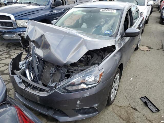 3N1AB7APXJY305602 - 2018 NISSAN SENTRA S GRAY photo 5