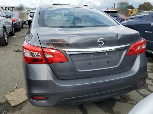 3N1AB7APXJY305602 - 2018 NISSAN SENTRA S GRAY photo 6