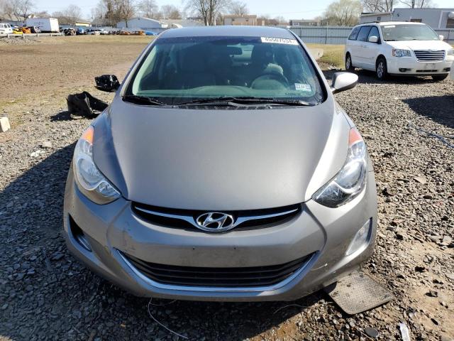 5NPDH4AE8DH226694 - 2013 HYUNDAI ELANTRA GLS GRAY photo 5