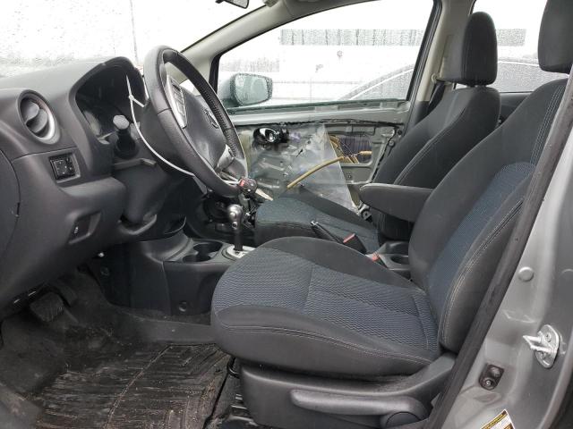 3N1CE2CP7FL375272 - 2015 NISSAN VERSA NOTE S GRAY photo 7