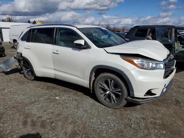 5TDJKRFH8GS305415 - 2016 TOYOTA HIGHLANDER XLE 白色 照片 4
