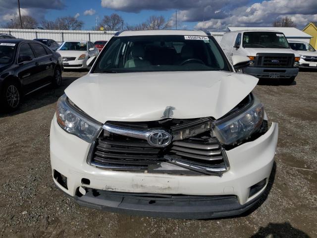 5TDJKRFH8GS305415 - 2016 TOYOTA HIGHLANDER XLE 白色 照片 5