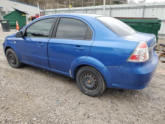 KL1TD56647B178302 - 2007 CHEVROLET AVEO BASE Mavi foto 2