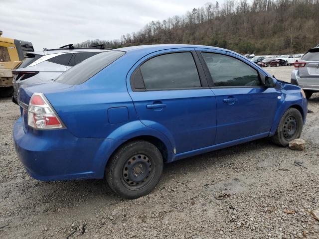 KL1TD56647B178302 - 2007 CHEVROLET AVEO BASE Mavi foto 3