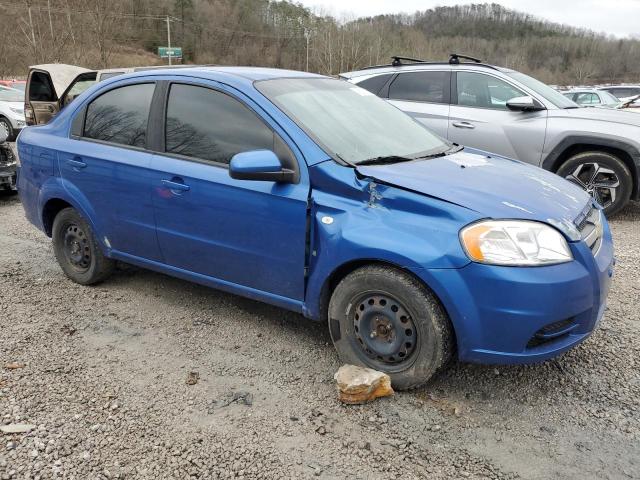 KL1TD56647B178302 - 2007 CHEVROLET AVEO BASE Mavi foto 4