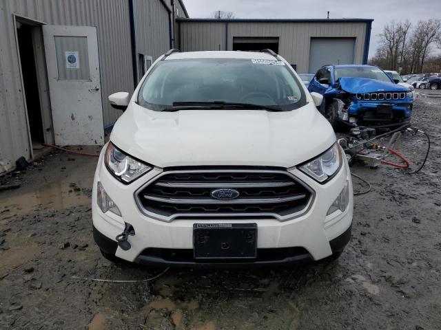 MAJ6S3GL3KC270711 - 2019 FORD ECOSPORT SE WHITE photo 5